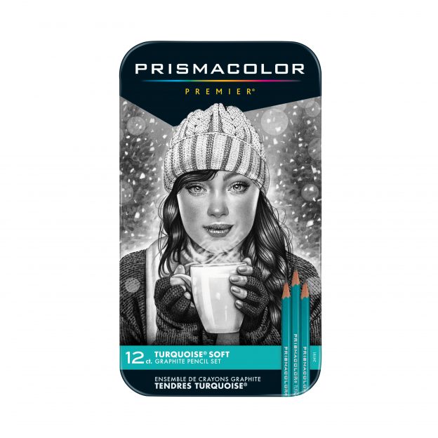 24191 wace prismacolor turquoise soft graphite pencil set 12ct in pack 1 1 scaled