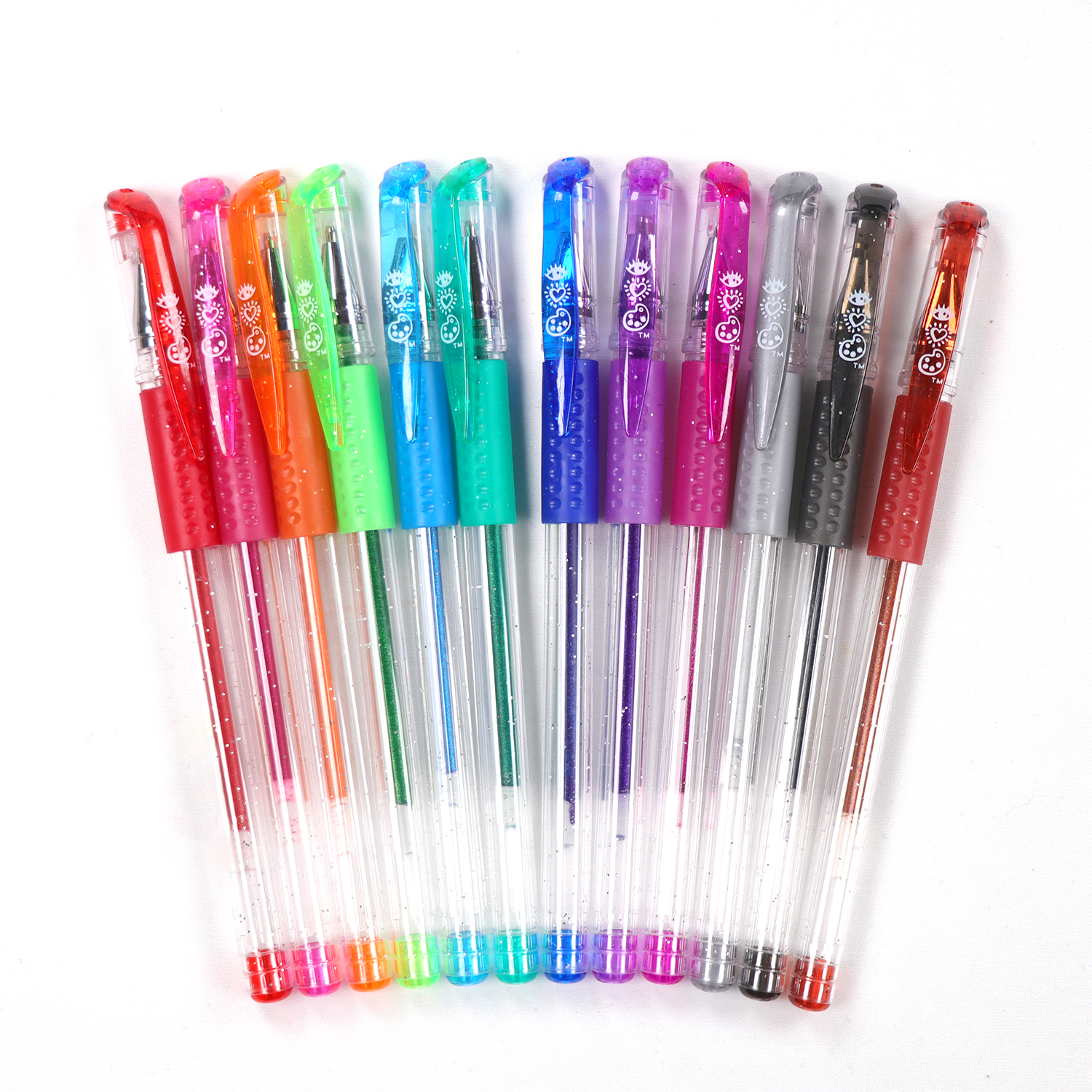 I Heart Art Gel Pens - Set of 12 Glitter - Rossdale