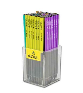 Adel Deep Triangle Blackline Pencil Box