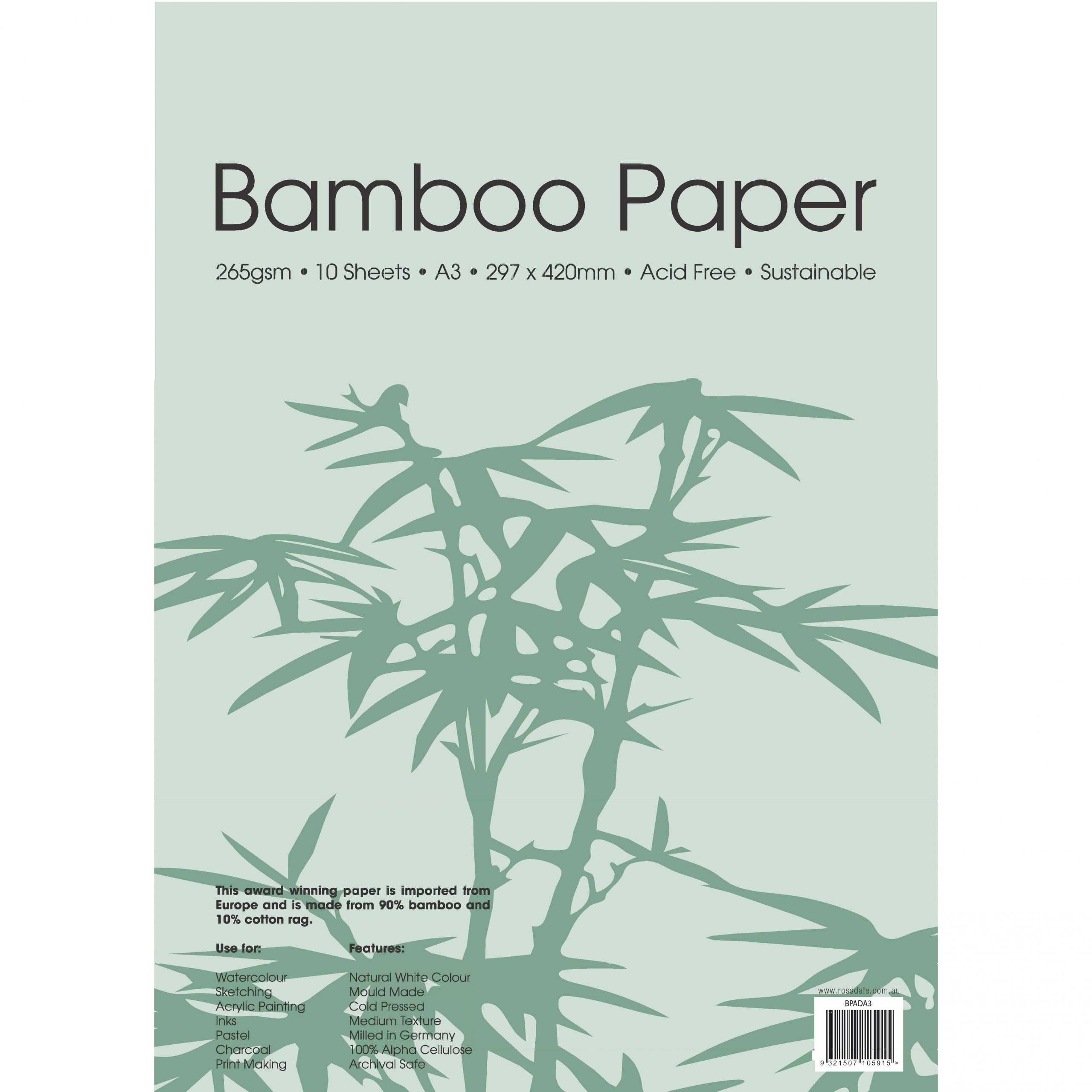 BPADA3 NEW Bamboo Pad A3