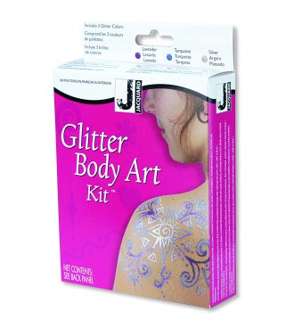 JAC9510 Glitter BodyArt Kit right