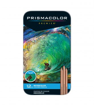 PWC12 Prismacolor Watercolour Pencils Set of 12 1