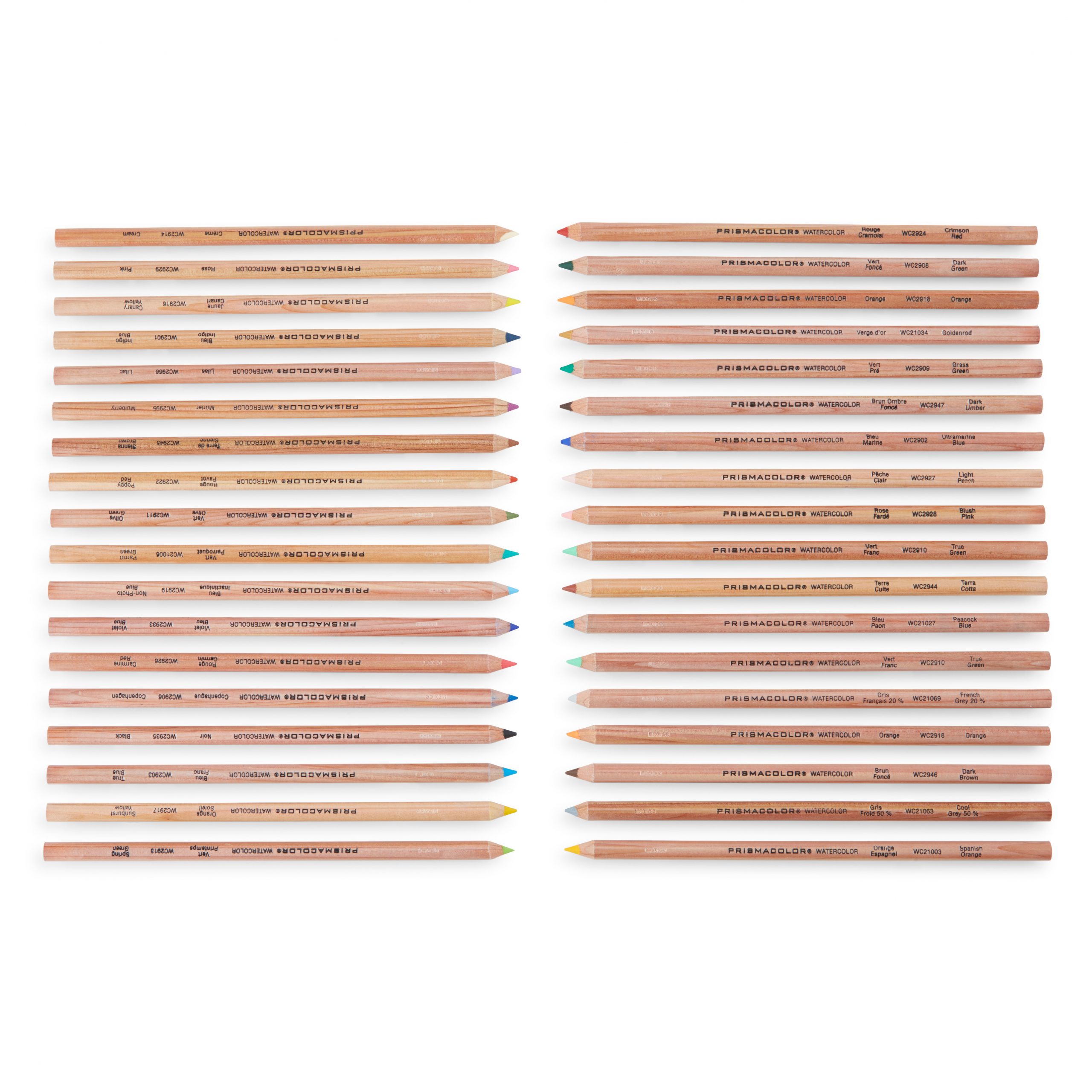 PWC4066 Prismacolor Watercolour Pencils Set of 36 Detail