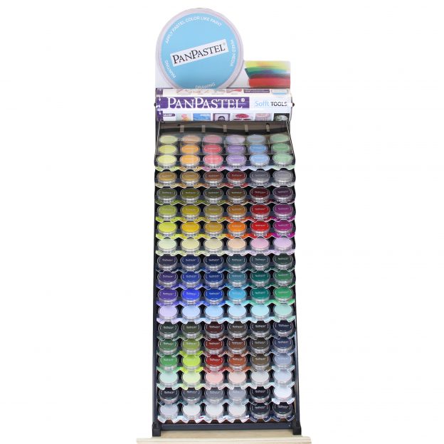 PanPastel COUNTER Display Open Stock Colors Cut Out scaled