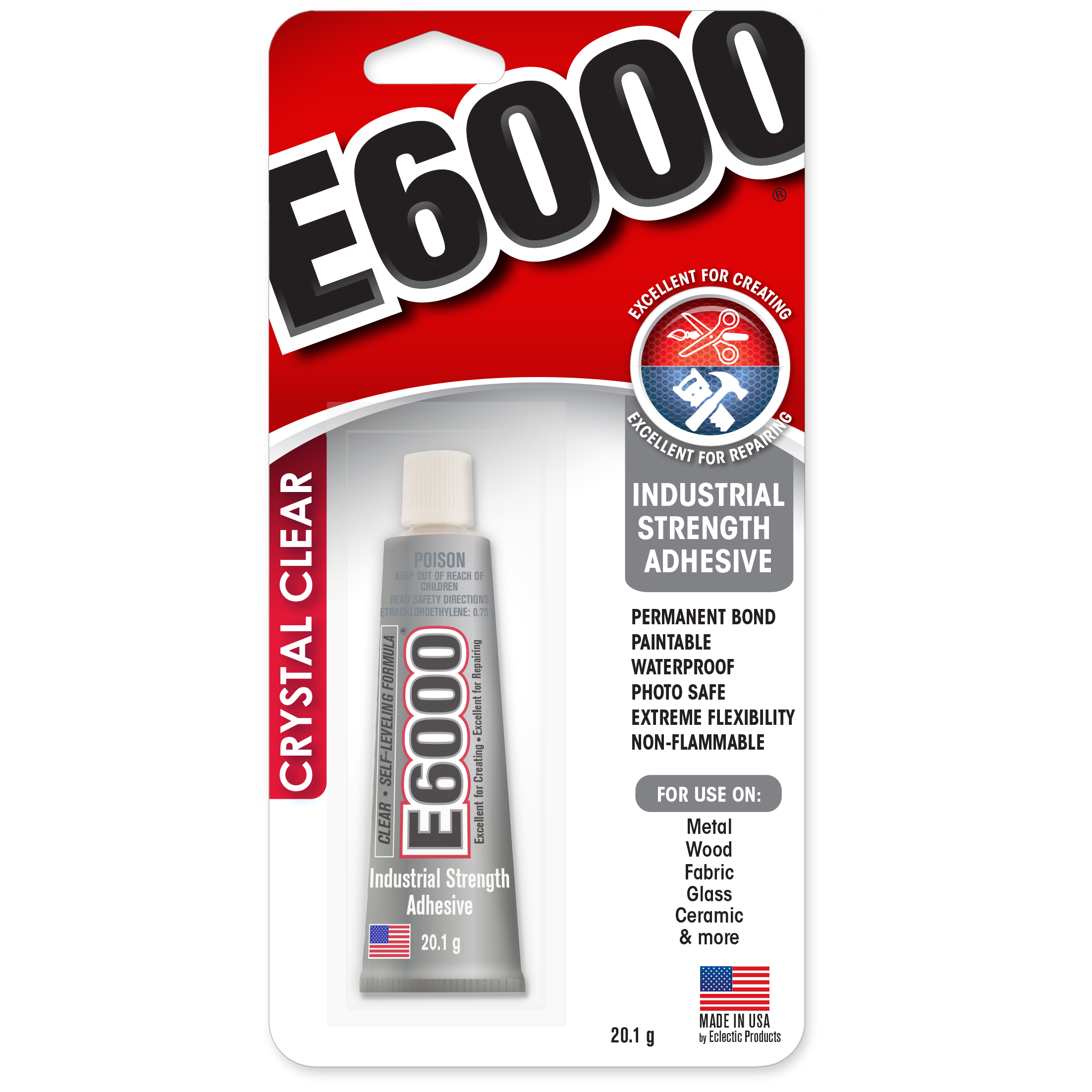 Powerful e6000 clear glue For Strength 